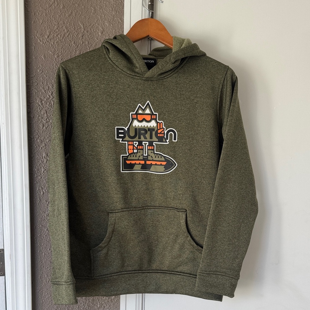 Burton Forest Green Graphic Hoodie
